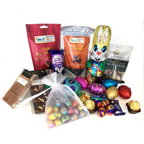 The ultimate Easter gift basket full of chocolates & sweets