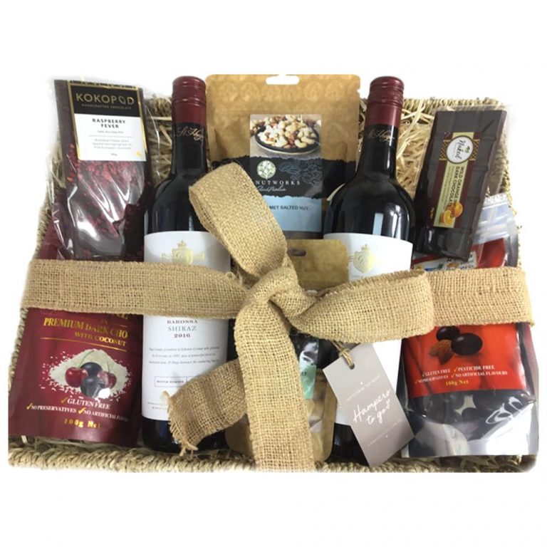 Red Wine Deluxe Hampers to go